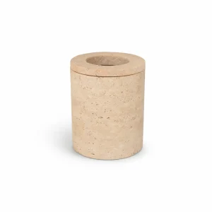 جا دستمال سنگی تراورتن استوانه